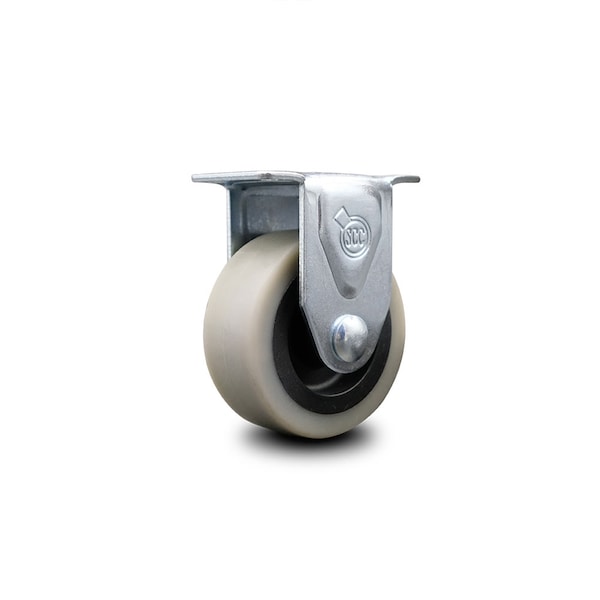 2 Inch Thermoplastic Rubber Wheel Top Plate Rigid Caster